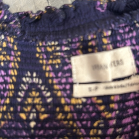 URBAN OUTFITTERS | Culotte Boho Printed Smocked Jumpsuit S - Picture 11 of 12